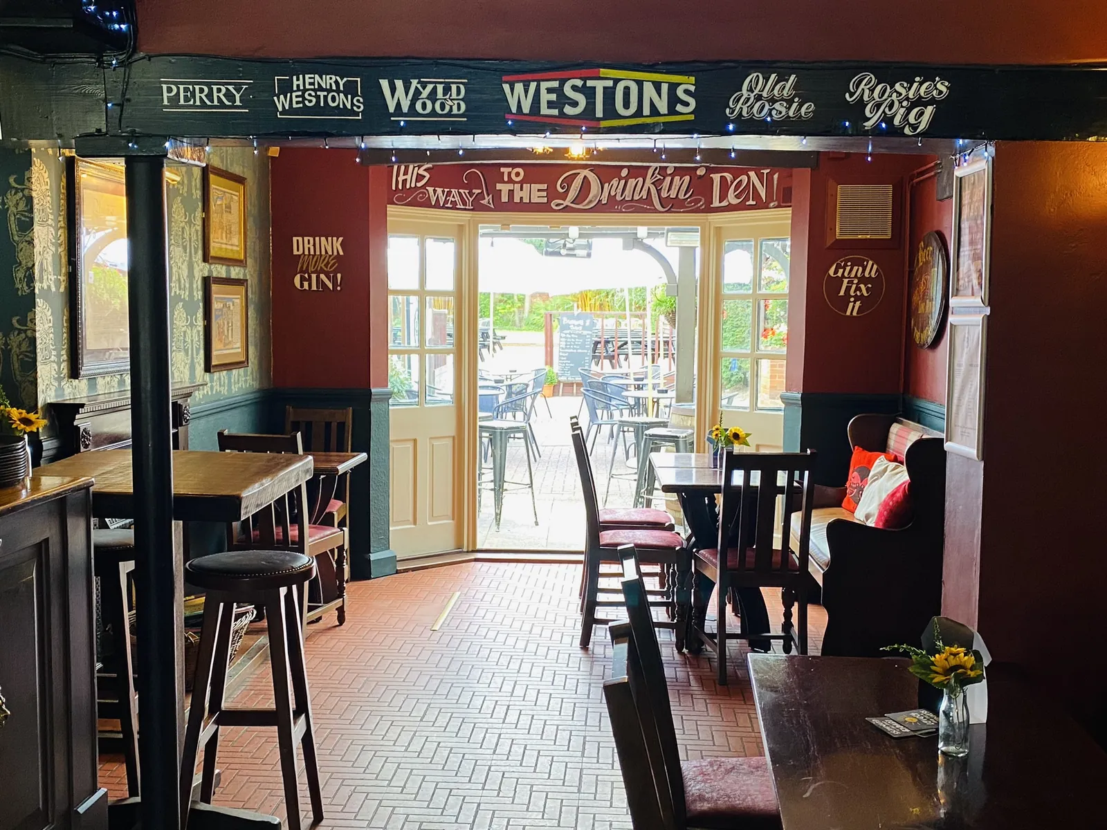 Inside the White Lion