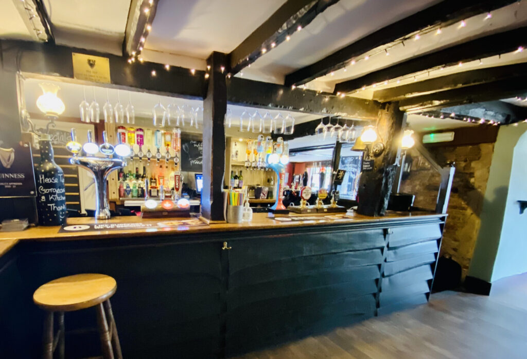 The White Lion Baldock Pub historic bar