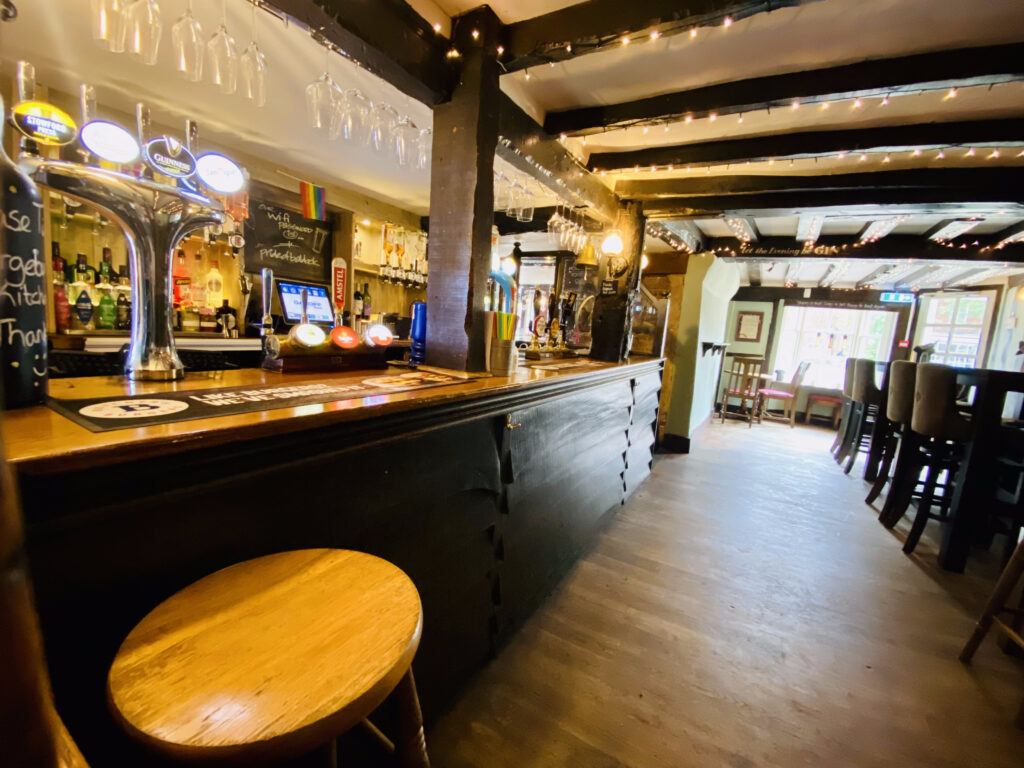 The White Lion Baldock Pub bar